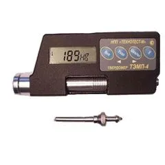 ТЭМП-4к твердомер металлов динамический в металлическом корпусе с удлинённой насадкой