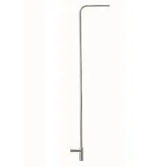 Трубка Пито из нержавеющей стали, длина 1000 мм, Ø 7 мм - для измерения скорости потока